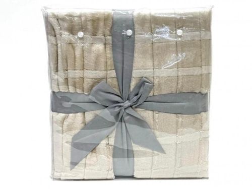 плед karven cutting v5/beige 200*220 из ткани Велсофт в категории  рисунок  фото 6