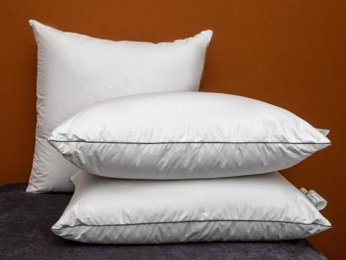 фото подушка 50*68 упругая natures мужская из ткани Тик, наполнитель Гусиный пух и перо, размер 50*70, артикул ПМ-П-3-3 фото 3