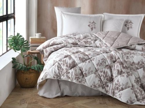 покрывало karven miarosa v2 kahve 180*240 из ткани Хлопок в категории С наволочками рисунок 