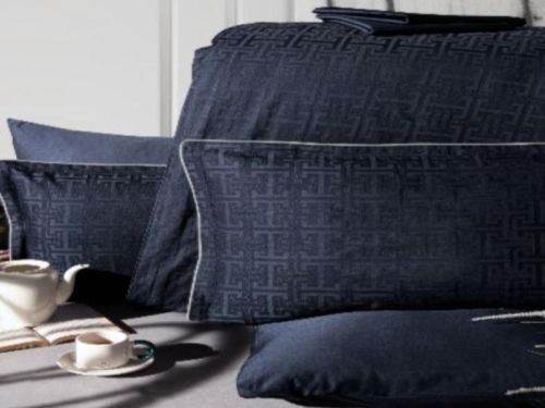 фото КПБ Karven Rodel Navy Blue Евро 4 наволочки  артикул N359 RODEL NAVY BLUE фото 2