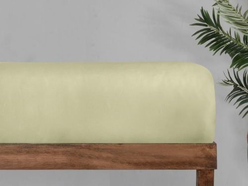 простыня sarev (300 tc) monochrome v5/lemon-cream 220*280 из ткани Мако-сатин в категории  рисунок 