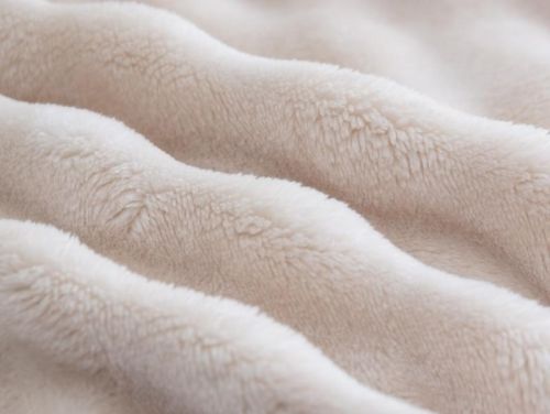 плед karven solid bubble v5/beige 200*220 из ткани Велсофт в категории  рисунок  фото 4