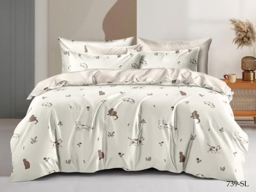 фото КПБ Cleo Satin Lux CL15/739-SL 1,5 спальное  артикул CL15/739-SL