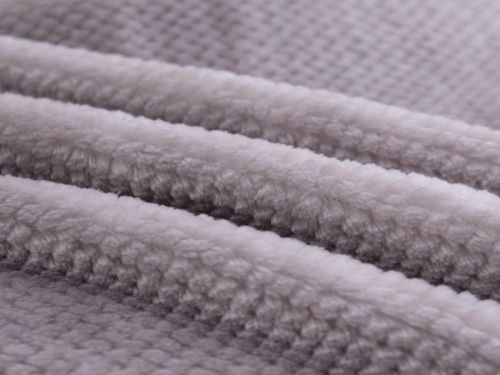 плед karven print jacqaurd v3/grey 200*220 из ткани Велсофт в категории  рисунок  фото 3