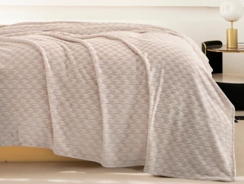 плед karven jacqaurd v5/beige 150*200 из ткани Велсофт в категории  рисунок  фото 2