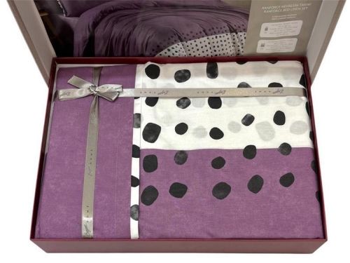 фото КПБ Sarev Bazaar FIOLINA v1/Lila Евро Горох/Круги артикул N409 FIOLINA V1/LILA фото 3