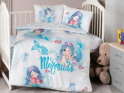 кпб first choice mermaid для новорожденных из ткани Сатин в категории  рисунок 