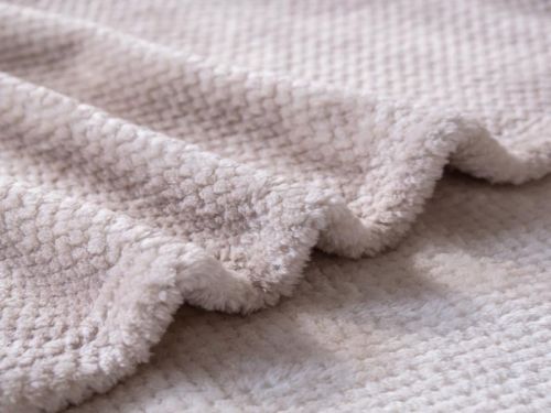 плед karven print jacqaurd v4/beige 200*220 из ткани Велсофт в категории  рисунок  фото 3