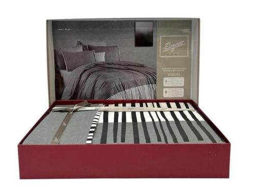 фото КПБ Sarev Bazaar LARSI v1/Gri Евро Полоса артикул N409 LARSI V1/GRI фото 2