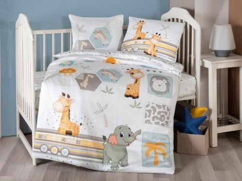 кпб first choice safari baby для новорожденных из ткани Сатин в категории  рисунок 