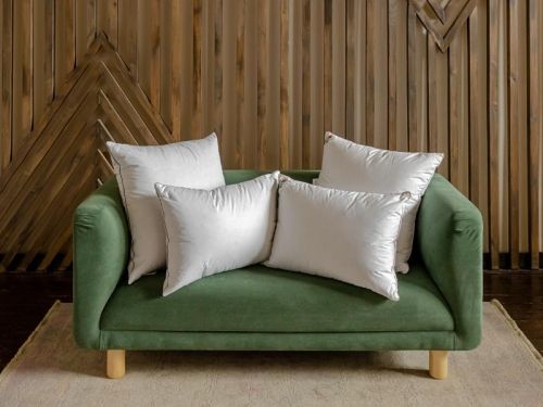 фото подушка 68*68 средняя natures женская из ткани Тик, наполнитель Гусиный пух и перо, размер 70*70, артикул ПЖ-П-5-2 фото 9