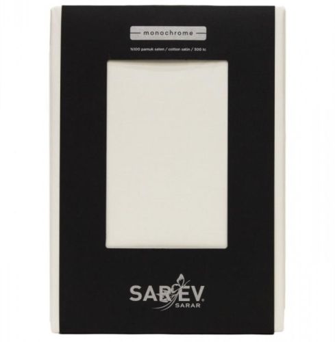 простыня sarev (300 tc) monochrome v2/ecru 220*280 из ткани Мако-сатин в категории  рисунок  фото 2