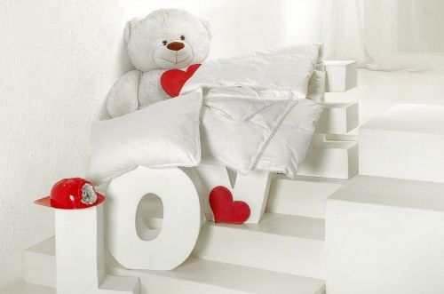 фото подушка 40*60 мягкая natures пуховое облако из ткани Сатин, наполнитель Гусиный пух, размер 40*60, артикул ПО-П-2-3 фото 6