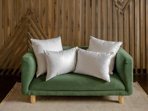 фото подушка 50*68 упругая natures мужская из ткани Тик, наполнитель Гусиный пух и перо, размер 50*70, артикул ПМ-П-3-3 фото 7