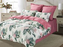 фото b-204 кпб евро сайлид из ткани Сатин Цветы