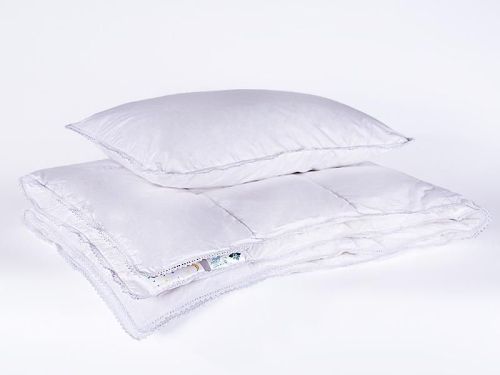 фото подушка 40*60 мягкая natures пуховое облако из ткани Сатин, наполнитель Гусиный пух, размер 40*60, артикул ПО-П-2-2 фото 4