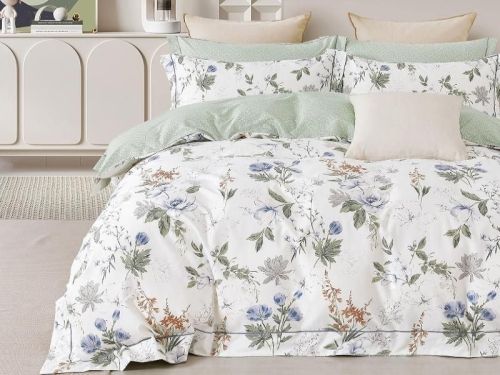 фото КПБ Primavelle Belinda 348 1,5 спальное Цветы артикул 145150574-кэ 348