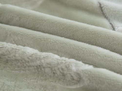 плед karven solid emboss v5/green 150*200 из ткани Велсофт в категории  рисунок  фото 4