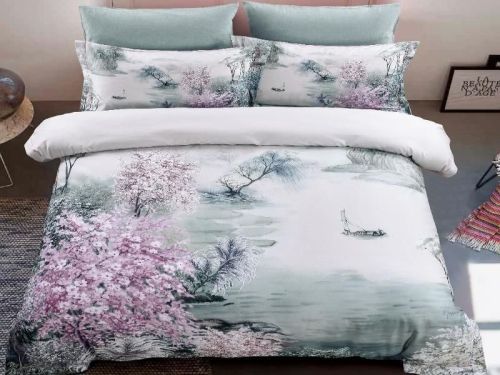 фото КПБ Tango DeLux-Satin tis05-811 Семейное Цветы артикул TIS05-811 код1098