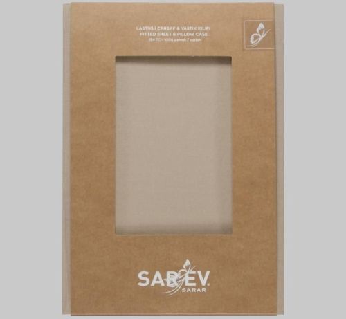 простыня sarev на резинке+2 наволочки 200*200+40см v4/bej из ткани Поплин в категории  рисунок  фото 3