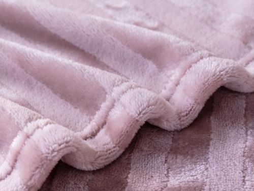 плед karven solid jacqaurd v5/powder 150*200 из ткани Велсофт в категории  рисунок  фото 4