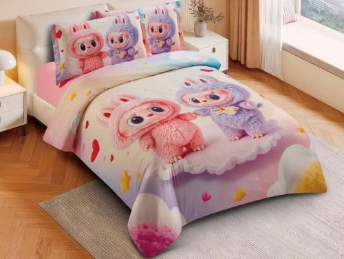кпб cristelle amante am01-167-50 1,5 спальное из ткани Сатин в категории  рисунок Для девочек Для мальчиков