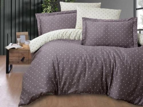 фото КПБ Karven Point Lilac Евро 4 наволочки Горох/Круги артикул N021 POINT LILAC