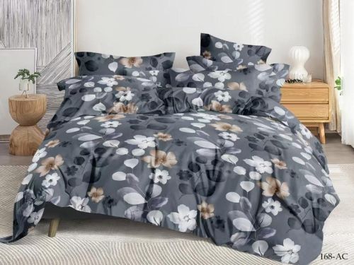 фото КПБ Cleo Art Color 31/168-AC Евро 4 наволочки Цветы артикул 31/168-AC