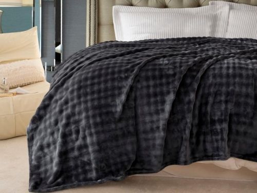 плед karven solid bubble v7/army green 150*200 из ткани Велсофт в категории  рисунок 