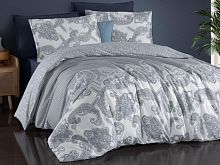 фото кпб sarev bazaar patricia v1/lacivert евро из ткани Ранфорс  