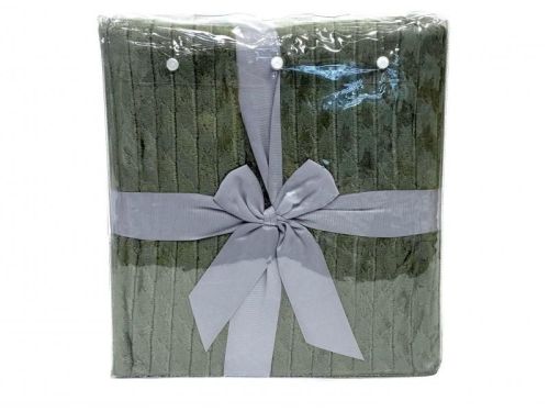 плед karven jacqaurd v3/green 150*200 из ткани Велсофт в категории  рисунок  фото 5