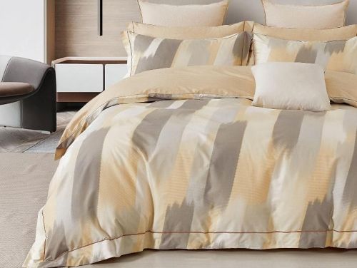 фото КПБ Primavelle (простыня на резинке) Strock 353 Двуспальное  артикул 175160574-кэ 353