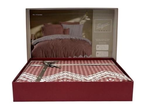 фото КПБ Sarev OLE v3/Pembe 1,5 спальное Полоса артикул N408 OLE v3/Pembe фото 2
