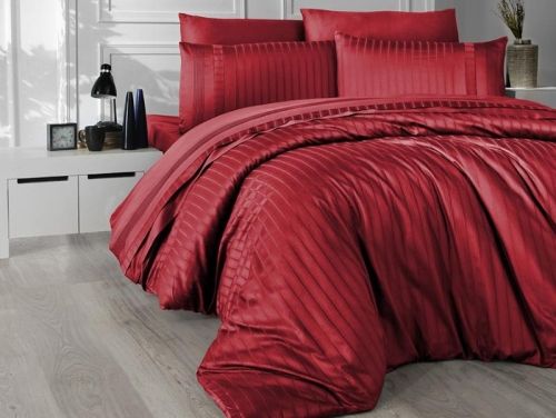 фото КПБ Karven New Trend Kirmizi Евро 4 наволочки  артикул N044 New Trend Kirmizi