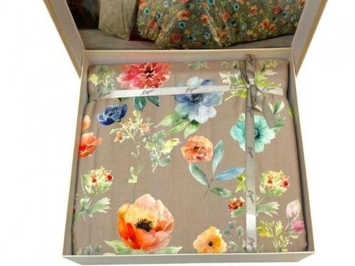 фото КПБ Sarev Bazaar ADELINA v1/Bej Евро Цветы артикул N417 ADELINA V1/BEJ фото 3