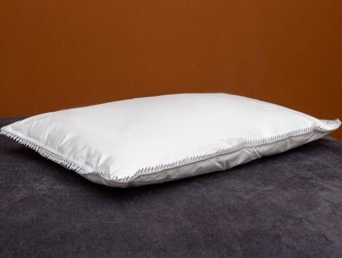 фото подушка 40*60 мягкая natures пуховое облако из ткани Сатин, наполнитель Гусиный пух, размер 40*60, артикул ПО-П-2-2