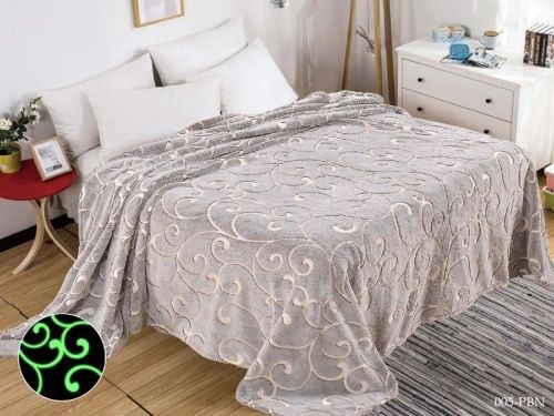 плед cleo бамбук неон 200/005-pbn 200*220 из ткани Микрофибра в категории  рисунок 