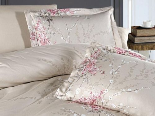 фото КПБ Karven Wisteria Powder 1,5 спальное Цветы артикул N020 WISTERIA POWDER фото 4