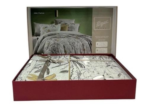 фото КПБ Sarev ANIKA v1/Gri sari 1,5 спальное  артикул N408 ANIKA V1/GRI SARI фото 2