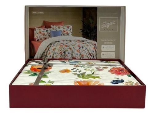 фото КПБ Sarev Bazaar ADEL v1/Multi Евро Цветы артикул N409 ADEL V1/MULTI фото 2