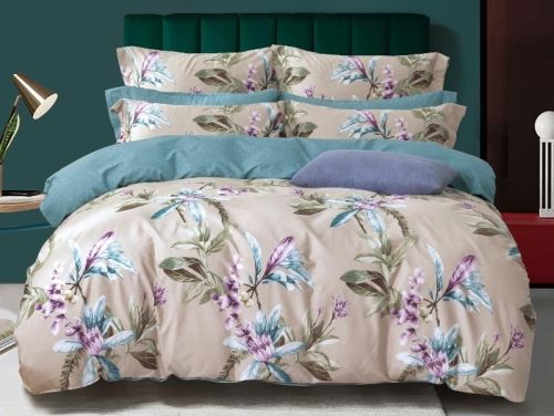 фото КПБ Cristelle Amante AM04-75 Евро 4 наволочки Цветы артикул AM04-75 код1174