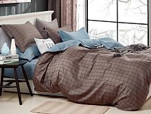 фото кпб tango tpig4-1920-50 1,5 спальное из ткани Сатин Клетка/Квадрат