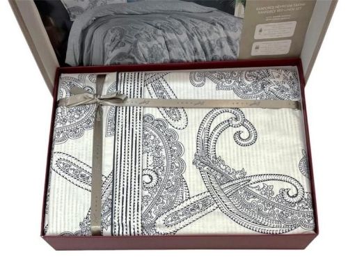 фото КПБ Sarev Bazaar PATRICIA v1/Lacivert Евро  артикул N409 PATRICIA V1/LACIVERT фото 3