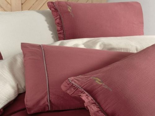 фото КПБ Sarev Mood Comfort KENYON v3/Pembe 1,5 спальное  артикул N356 KENYON V3/PEMBE фото 3