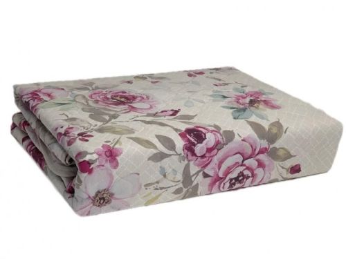 покрывало karven desima v1 pembe 180*240 из ткани Хлопок в категории С наволочками рисунок  фото 2