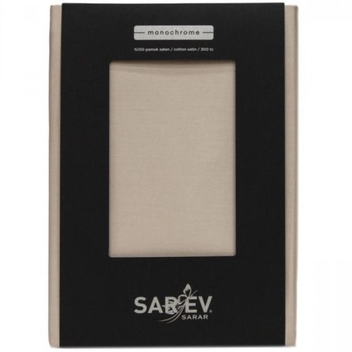 простыня sarev (300 tc) monochrome v4/n beige 260*280 из ткани Мако-сатин в категории  рисунок  фото 2