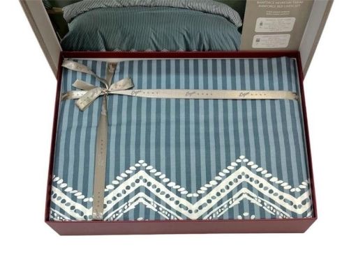 фото КПБ Sarev Bazaar OLE v4/Mavi Евро Полоса артикул N409 OLE v4/Mavi фото 3