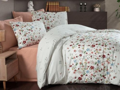фото КПБ Sarev KENNY v1/Somon 1,5 спальное Цветы артикул N408 KENNY v1/Somon