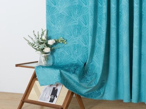 набор штор tango botanica 250x270 - 2 шт. (b250270-02) из ткани Велюр в категории  рисунок  фото 2