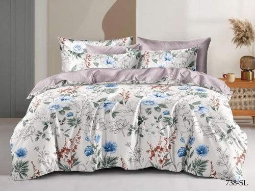 фото КПБ Cleo CL41/738-SL Семейное Цветы артикул CL41/738-SL
